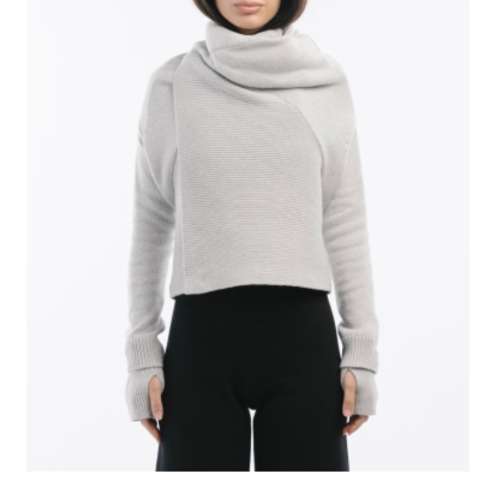 NFP Cotton Front Drape Cardigan